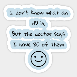 ADHD Sticker